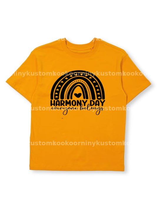 Harmony Day Everybody Belongs - Harmony Day T-Shirt